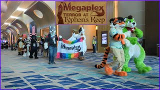 Megaplex 2024 Full Fursuit Parade Furry Convention