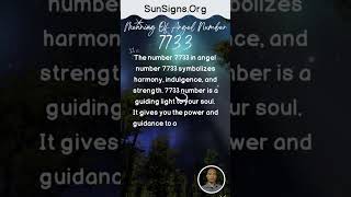 Meaning Of Angel Number 7733 | SunSigns.Org | #shorts #angelnumbers