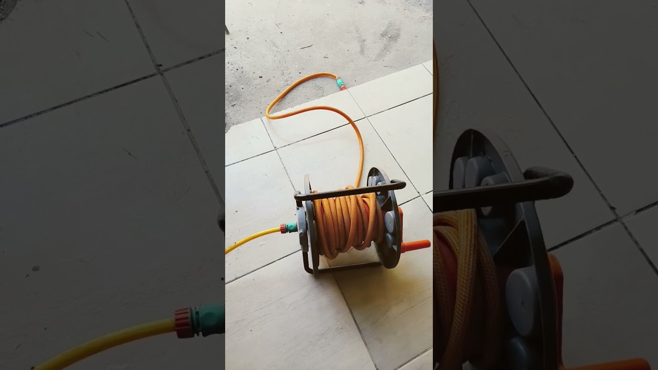 Enrolador de mangueira Tramontina. Como usar?