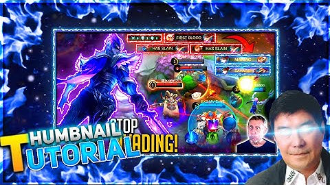 HOW TO MAKE MLBB THUMBNAIL | PS TOUCH MOBILE + PIXEL LAB