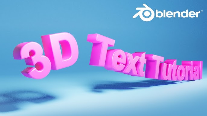 Blender Text Tutorial Adding Color, 2024