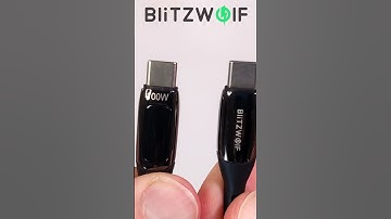 BlitzWolf 2-meter USB-C Cable | 100W + LED Display + Durability on a budget