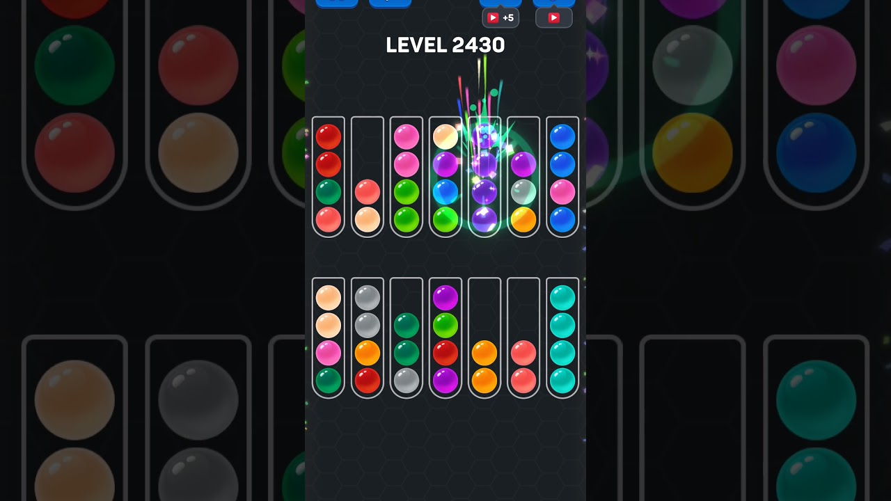 Ball Sort Puzzle nível 2430 