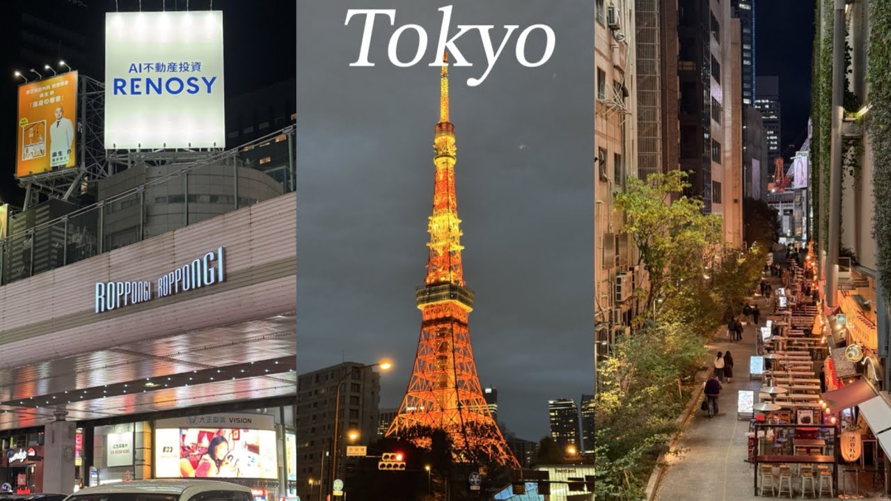 여권 잃어버리고 시작된 최악의 도쿄 여행 vlog🗼 | 다사다난이라는 말로는 부족해 | 롯폰기 숙소 추천 | 일본 대사관 가본 사람 | 도쿄타워 | 롯폰기힐즈 일루미네이션 |