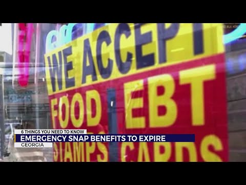 Emergency snap benefits to expire Georgia