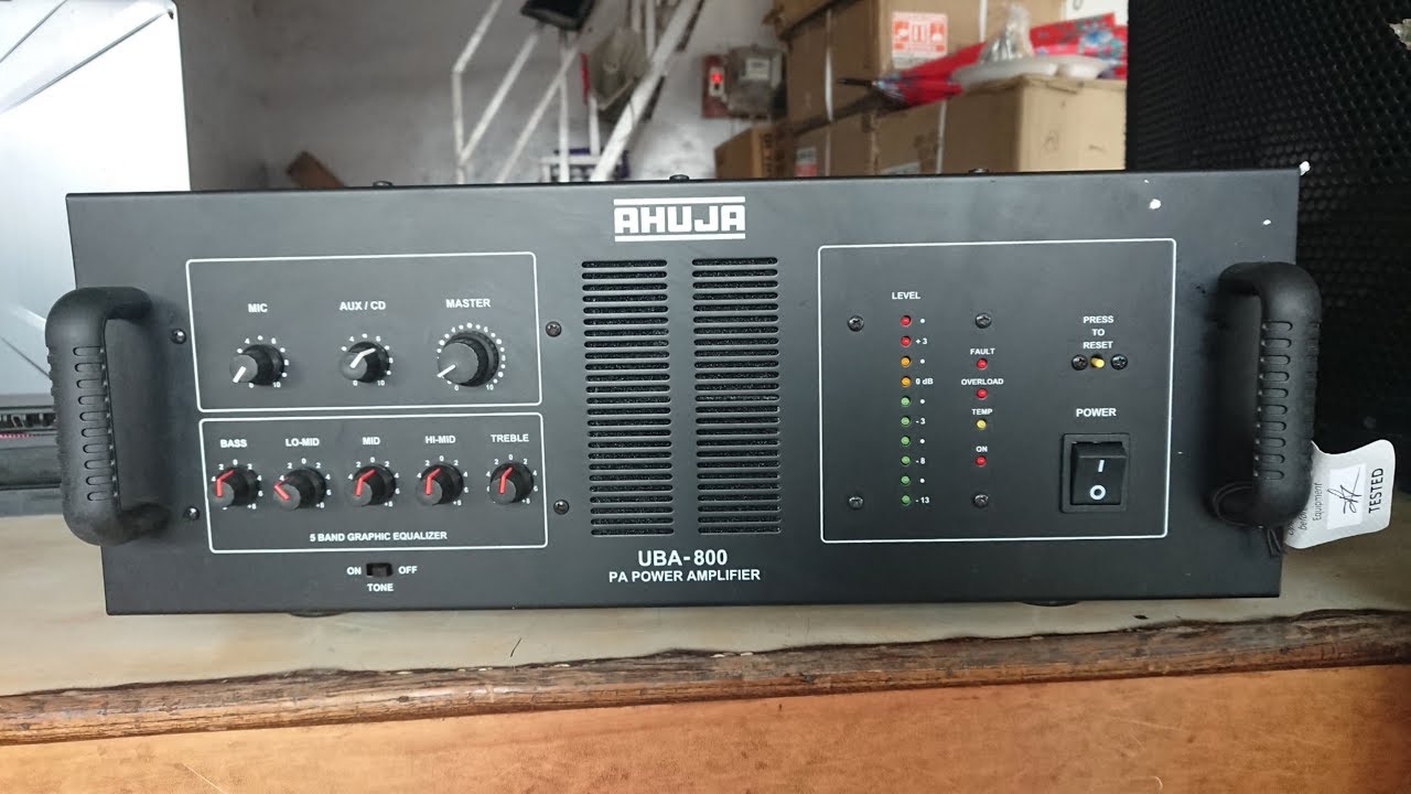 ahuja 800 watt box