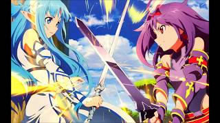 Video thumbnail of "Asuna vs Zekken Battle theme (Luminous sword OST)"