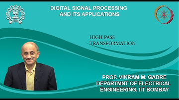 Lecture 25B: High pass transformation