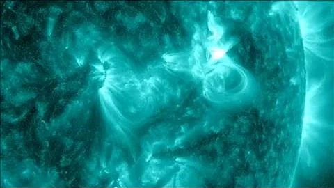 NASA Releases Footage of Powerful Solar Flares