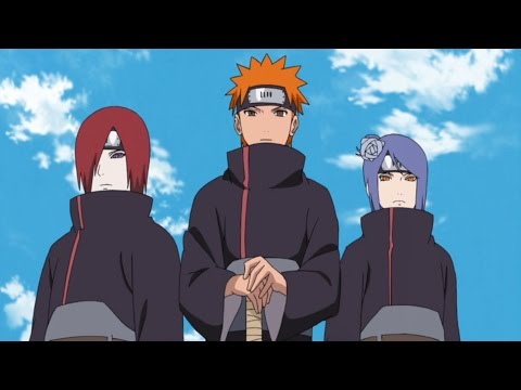 Naruto AMV - Nagato, Yahiko and Konan - Faded