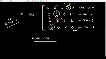 Row with max 1s | Problem of the Day | GeeksForGeeks