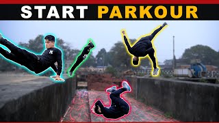 5 basic parkour move | start your Parkour Journy | @RAVINDRASRana44 #tutorials #parkour #fitness