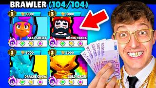 Ich ERSTELLE einen MILLIARDÄR ACCOUNT in BRAWL STARS! 🤑 (Teuerster Account)