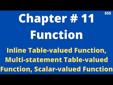 Chapter # 11 || Function || SQL Server Interview Question Bank (2020)