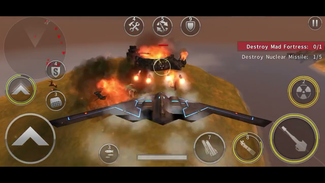 Gunship battle Episode 21 mission 9, gameplay with Neo spirit 