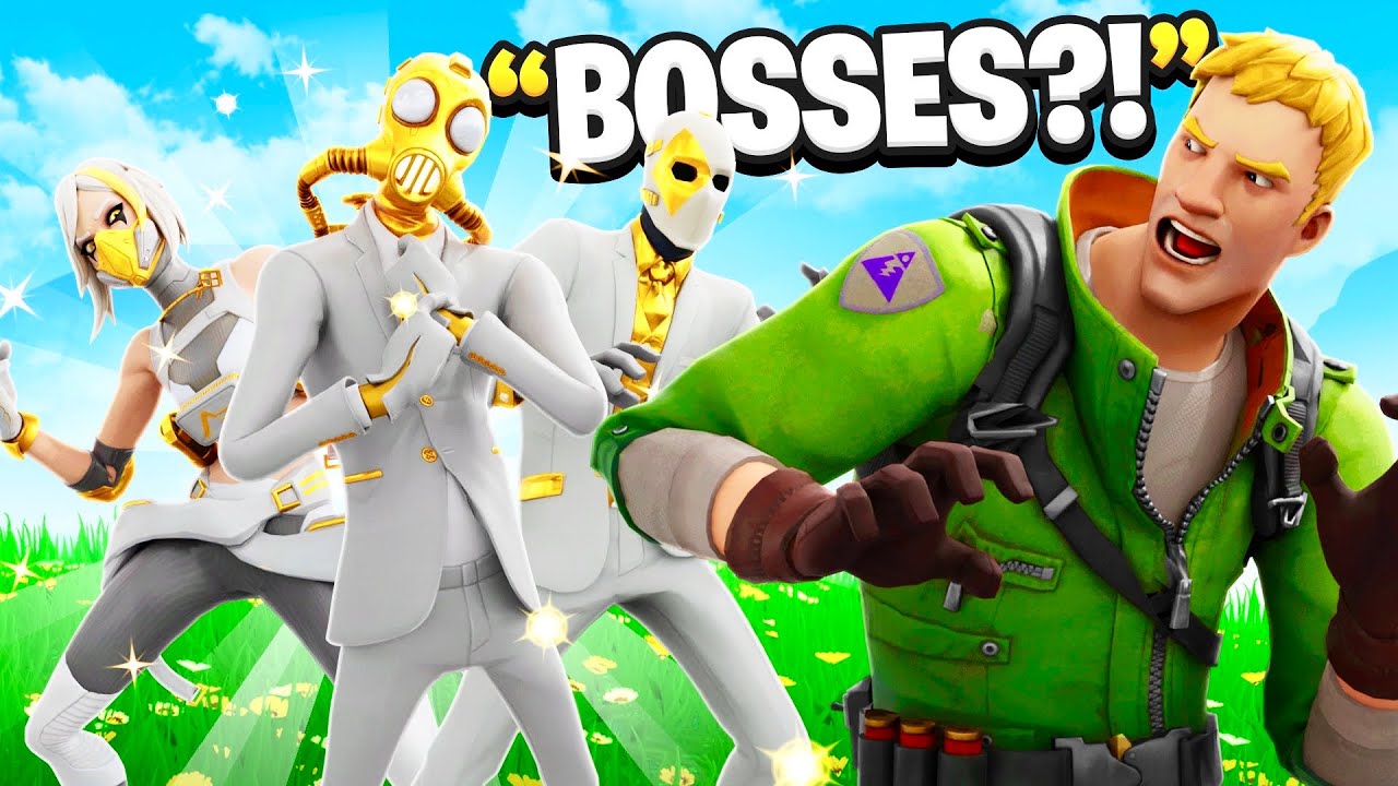 I Pretended To Be NEW Season 3 Bosses Fortnite YouTube