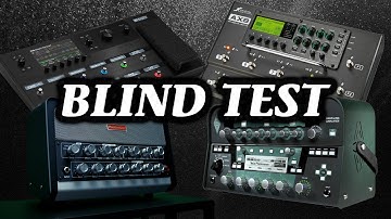 Kemper vs. AX8 vs. Helix vs. BIAS Head - BLIND TEST!
