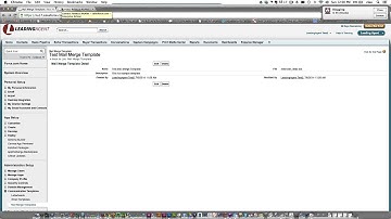 Creating Mail Merge Templates In The LeadingAgent CRM