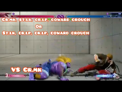 New Blanka CC spacing trap! ( work vs anothers characters too! )