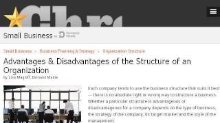 What Are The Advantages And Disadvantages Of Hierarchical Structure