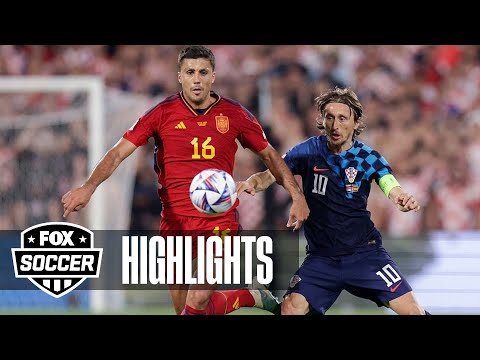 Croatia Spain Goals And Highlights