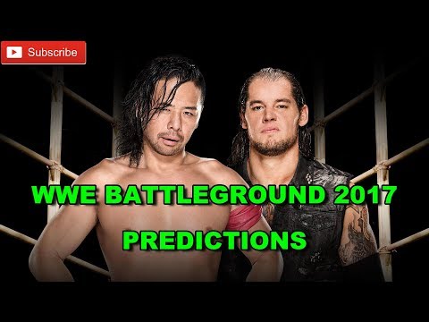WWE Battleground 2017 Shinsuke Nakamura vs. Baron Corbin Predictions WWE 2K17