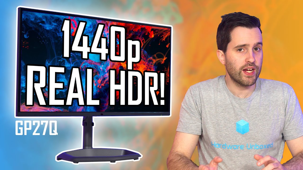 Cheapest Real HDR Monitor Yet - Cooler Master Tempest GP27Q Review