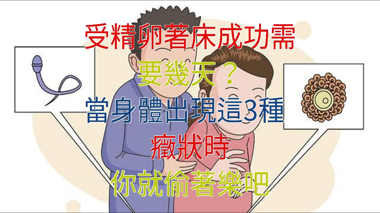 人工受孕植入後多久著床 Karin Ridgers