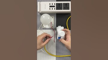 Hướng dẫn đấu nối | Công tắc cảm biến radar vi sóng LQ-K03 Thế hệ mới nhất | P.2 #shorts