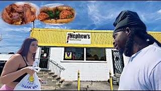 DECIDED TO TRY NEPHEW&#39;S Steak &amp; Hoagy IN GARY