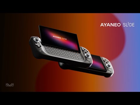 Full Keyboard AMD 7840U Handheld AYANEO SLIDE 🎮