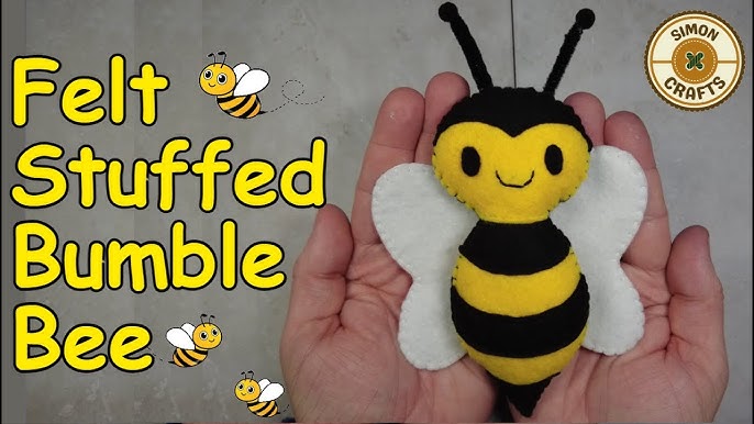 Hand Sewn Felt Bumble Bee Felt Craft Tutorial | Easy crafts | soft toys - YouTube hand-sewn-felt-bumble-bee-felt-craft-tutorial-easy-crafts-soft-toys-youtube