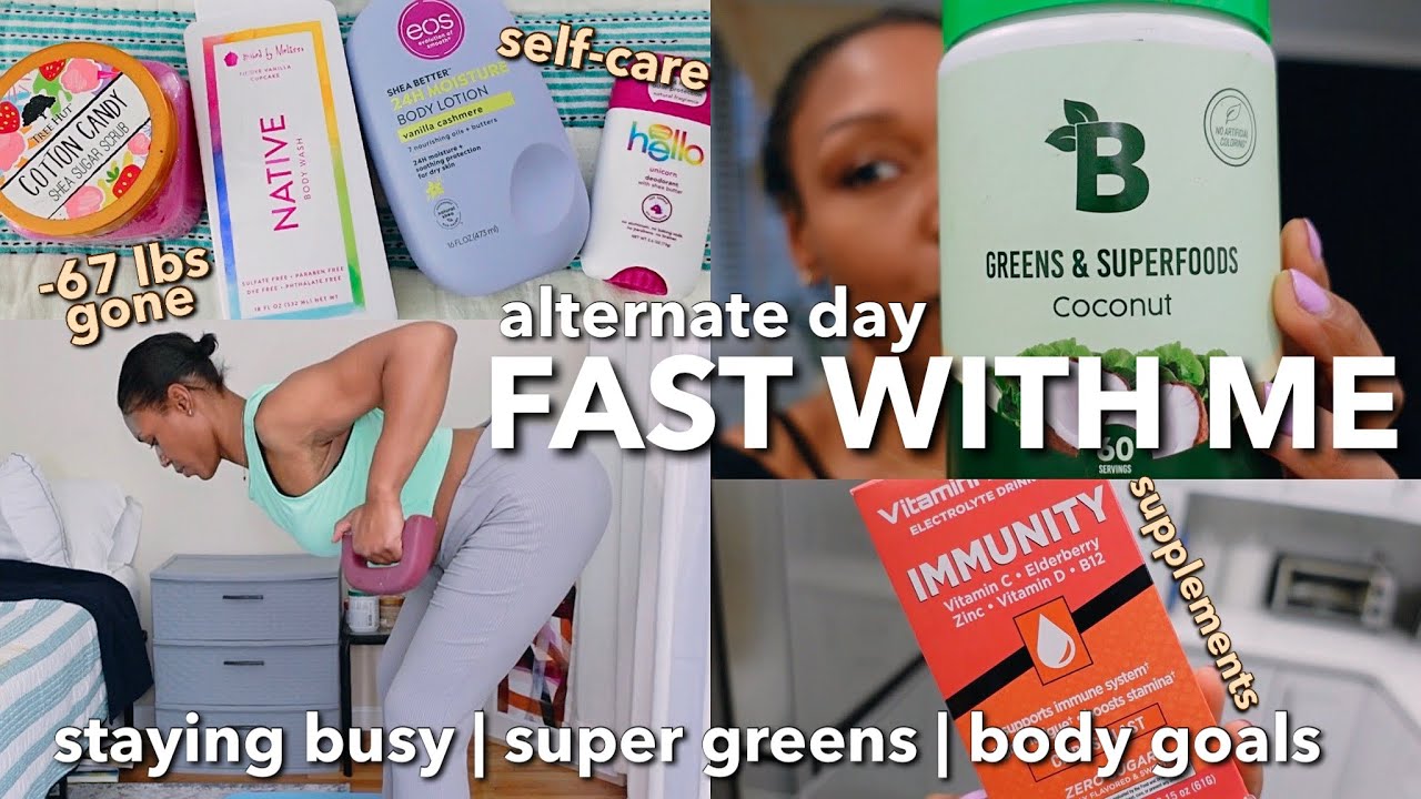 FAST WITH ME | ALTERNATE DAY FASTING to lose 67 POUNDS [EASY]