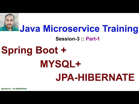 Session-3 :: SpringBoot-Mysql-Jpa-Hibernate-Microservice