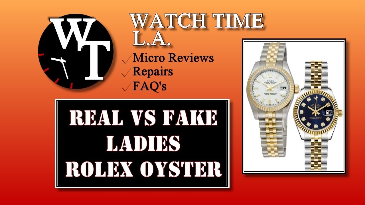 how to tell if a woman's rolex is real