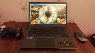 Acer Aspire 7 + nVidia GeForce RTX 3050: FurMark 1080p