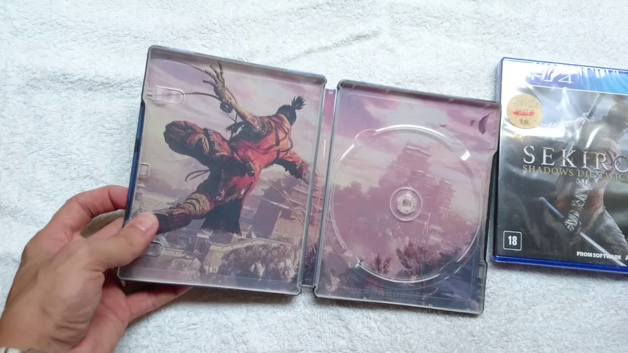 SEKIRO STEELBOOK UNBOXING - YouTube
