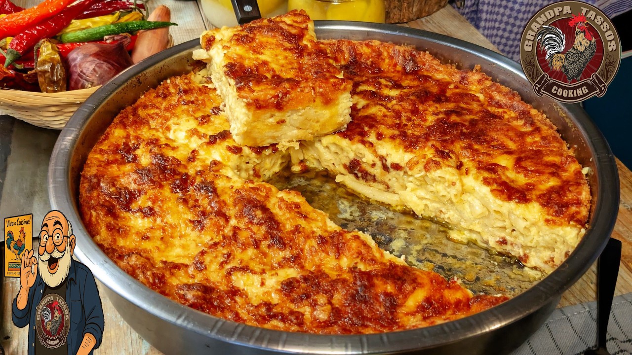 Χοντρά Μακαρόνια Ογκρατέν με Μπεσαμέλ και 4 Τυριά | Mac 'n' Cheese  Pasta Bake with Bechamel