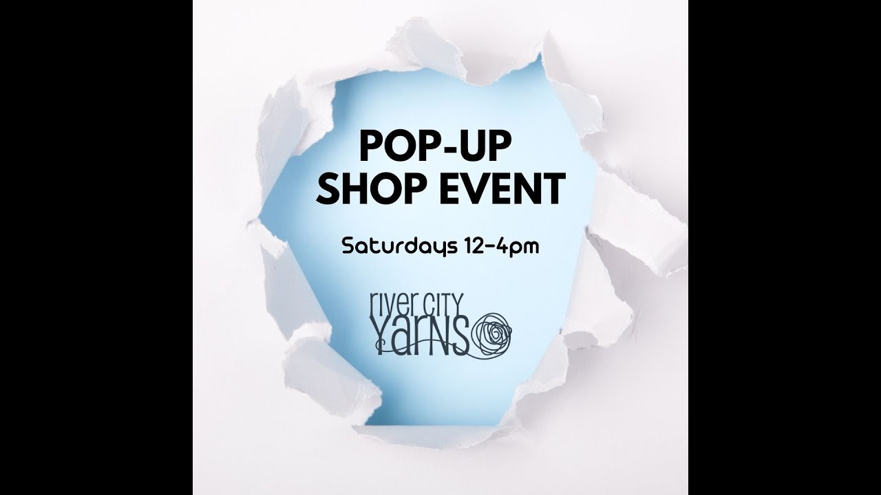 Ginger Snap PopUp at River City Yarns / October 29 YouTube