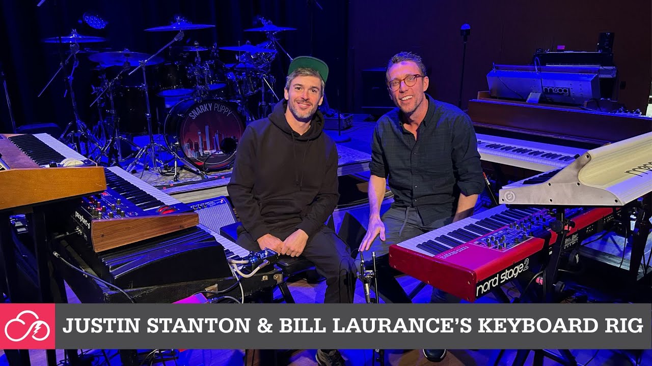 Justin Stanton & Bill Laurance's Snarky Puppy Keyboard Rig - Fall 2023 ...