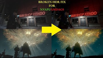 [ENG+FR DUB]How to FIX Broken/Washed NVAPI HDR | Resident Evil & Elden ring & more.