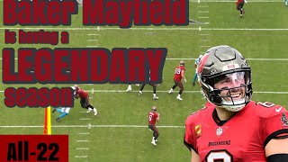 Baker Mayfield has had a LEGENDARY Season | Buccaneers vs Panthers Week 17 NFL All-22 Breakdown