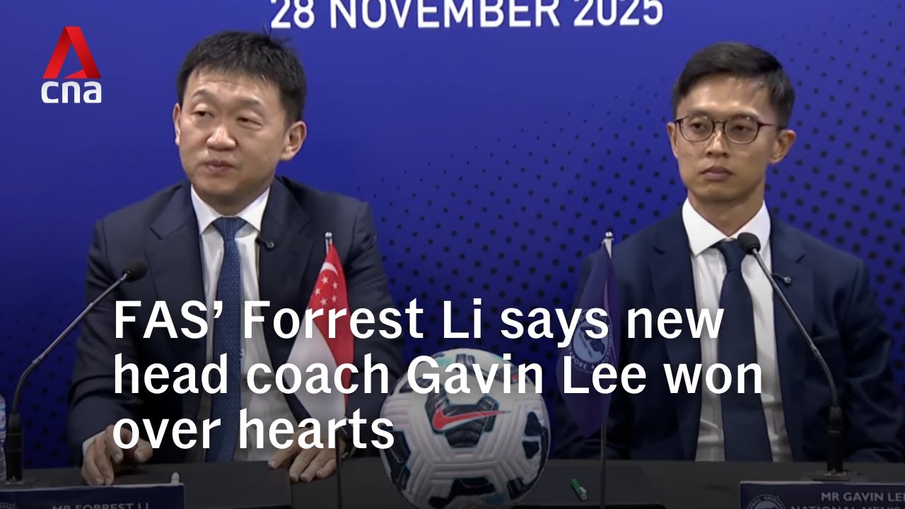 FAS president Forrest Li says new Singapore football head coach Gavin Lee won over hearts to get job