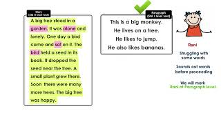 English module 3 How to administer the reading testing tool