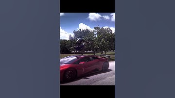 ISHOWSPEED JUMPS OVER LAMBORGHINI 🌧️💀