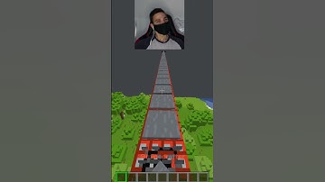 TNT Run (OP Ending) 😨 98% #shorts #minecaft