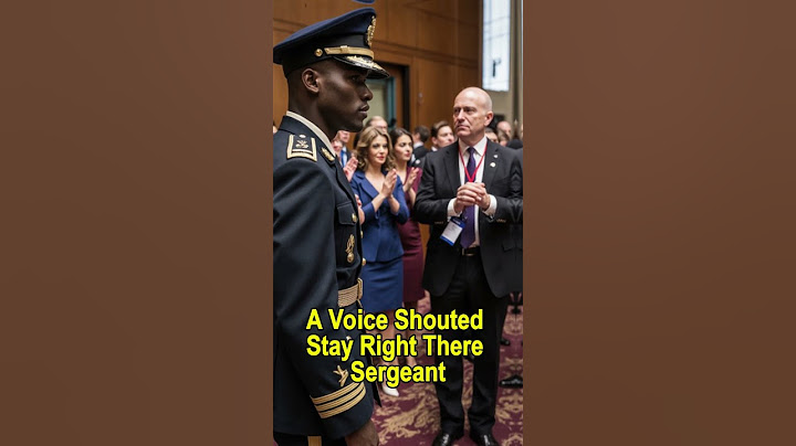 He Told the Soldier to Leave — Then the Whole Room Stood and Cheered!