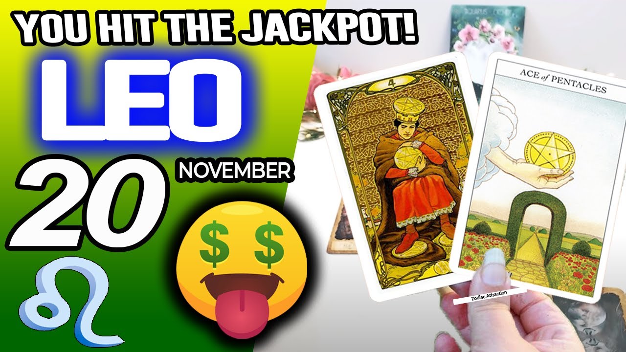 Leo ♌️🤑YOU HIT THE JACKPOT!💲💲 horoscope for today NOVEMBER 20 2025 ♌️ 
