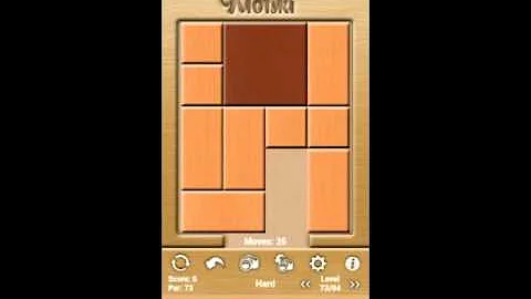 Klotski Hard Level 73/94 par solution