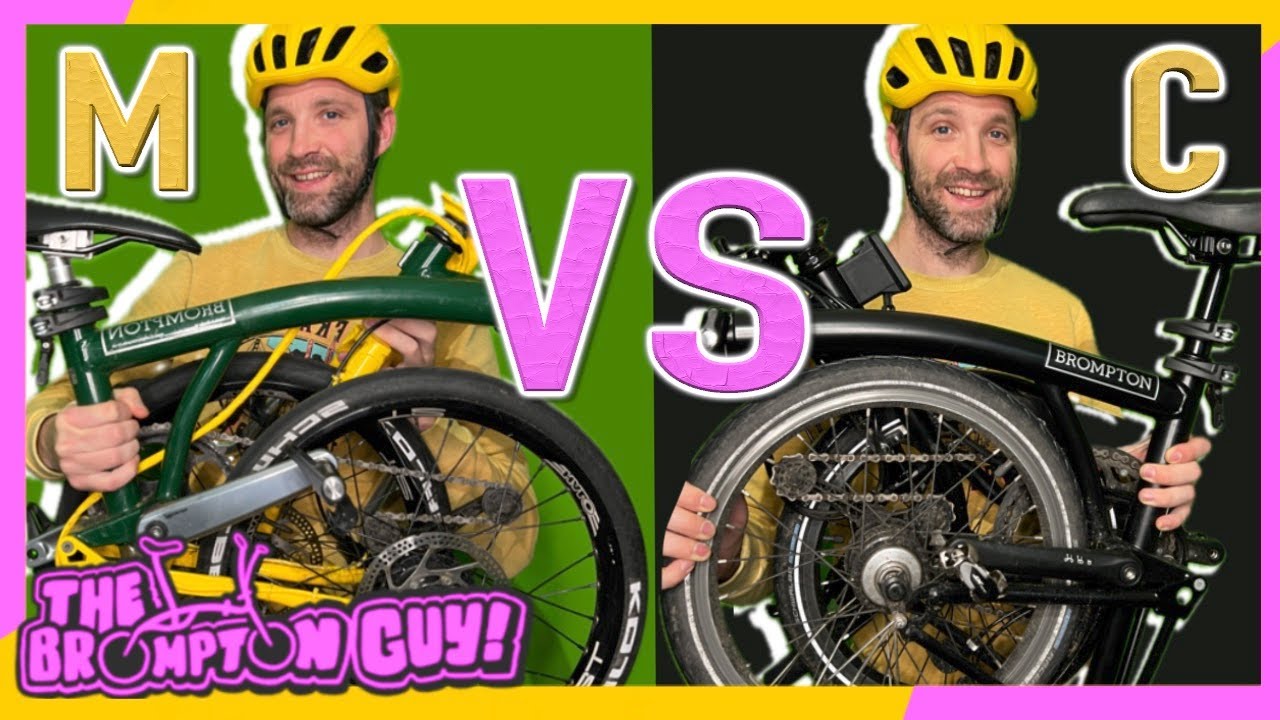 THE NEW BROMPTON M LINE VS C LINE!! DOES 20 WHEELS MAKE A DIFFERENCE?? 